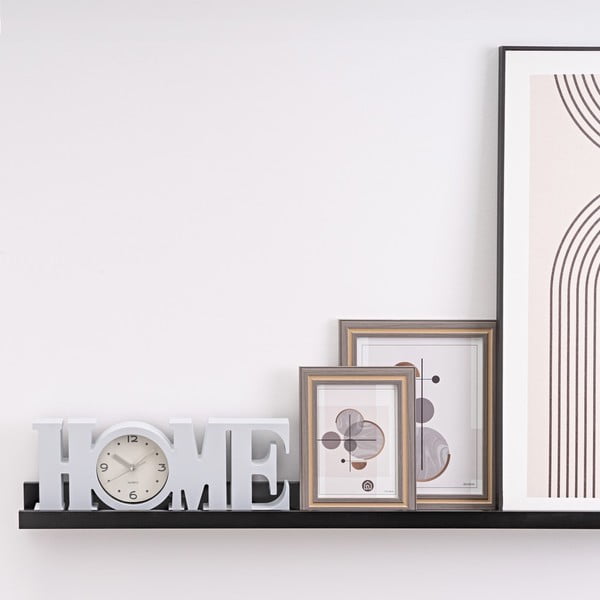 Mensola nera per quadri 80 cm - Casa Selección-image-1