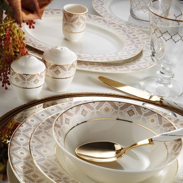 Set di 28 pezzi di piatti in porcellana Kutahya Lola - Kütahya Porselen-image-1