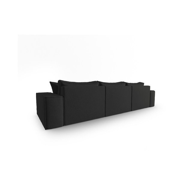 Divano nero 292 cm Mike - Micadoni Home-image-3