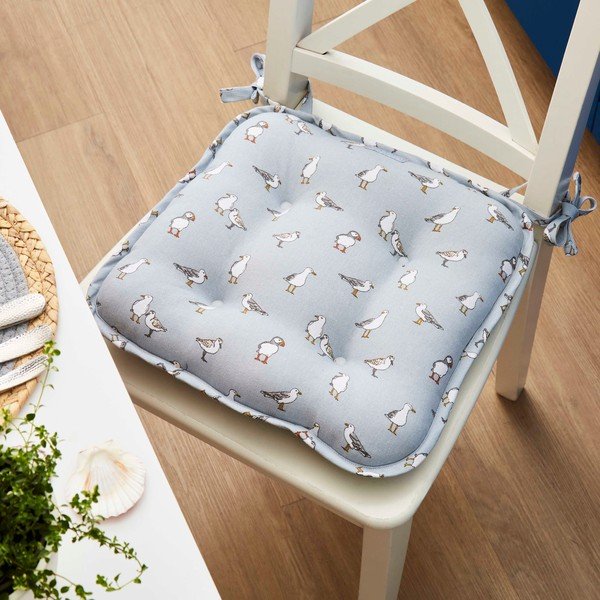 Cuscino da seduta 34x36 cm Costal Birds – Cooksmart ®-image-1