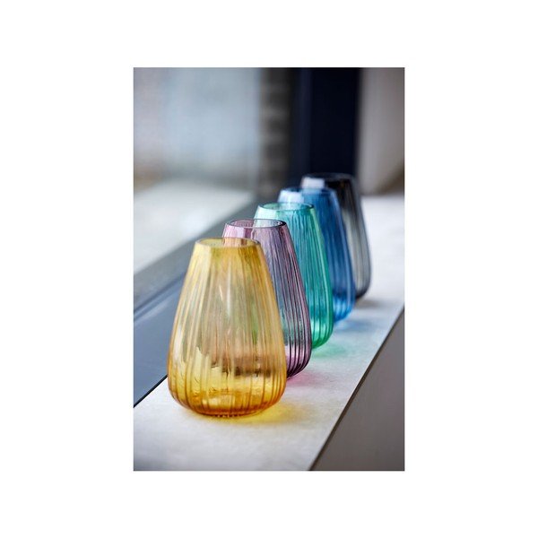 Vaso in vetro blu scuro Kusintha - Bitz-image-3