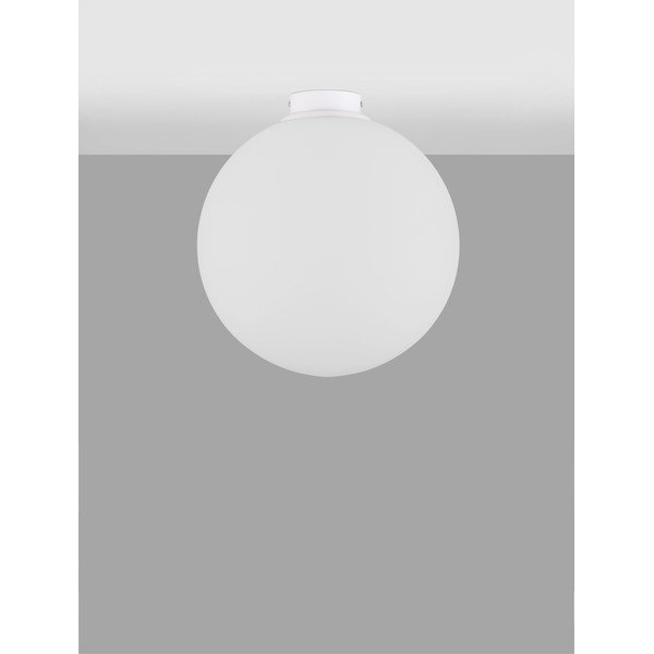 Plafoniera bianca in vetro Nevoso – Nova Luce-image-3