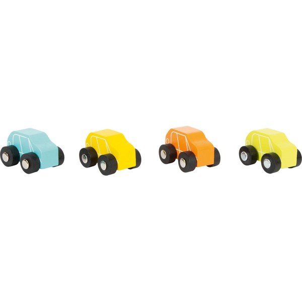 Treno a motore con automobili - Legler-image-2