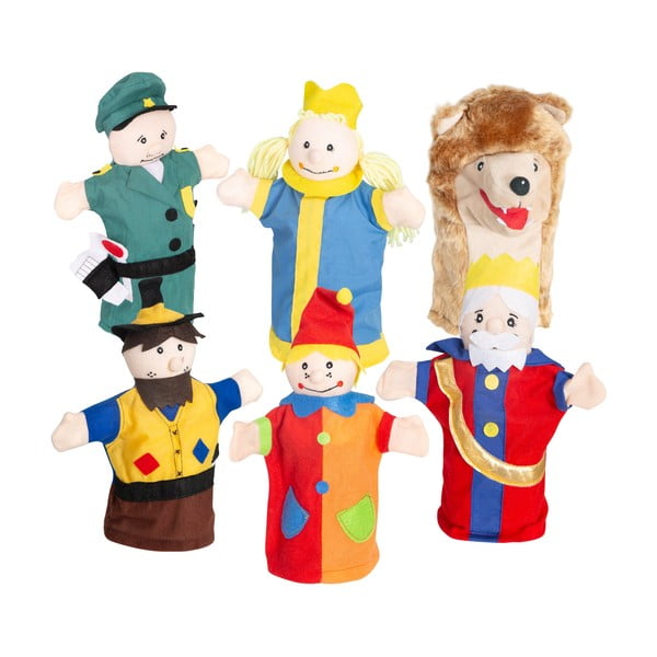 Set di burattini 6 pz – Roba