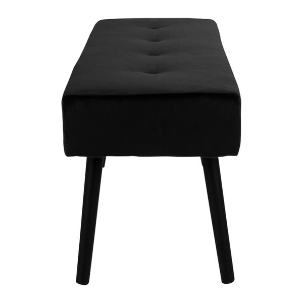 Panchina in velluto nero Skiby - House Nordic-image-2