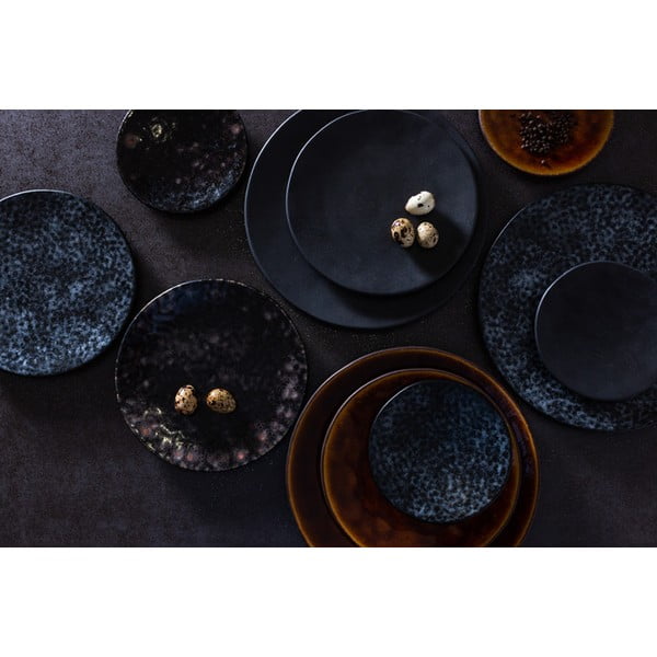 Vassoio in gres marrone , ⌀ 28 cm Roda - Costa Nova-image-1