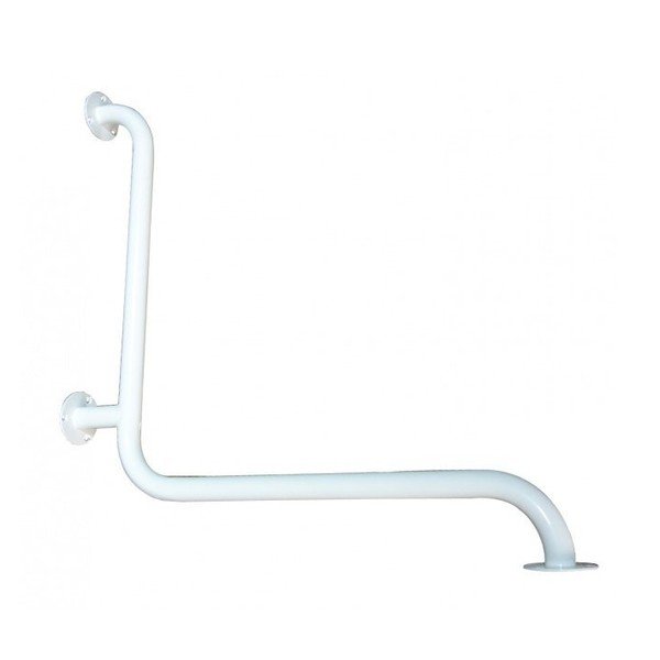Maniglione da bagno in acciaio a parete 71 cm Handicap - Sapho-image-2