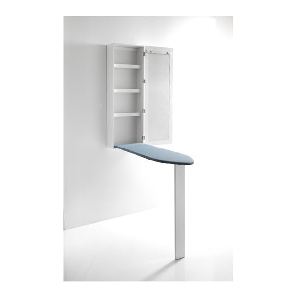 Asse da stiro a muro con specchio Pratiko Praktiko - Tomasucci-image-1