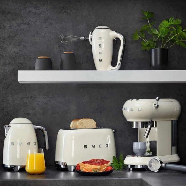 Tostapane bianco crema 50's Retro Style - SMEG-image-1
