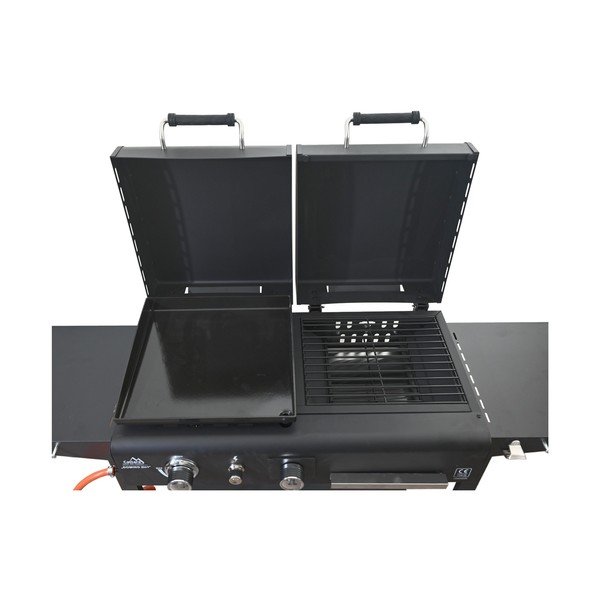Griglia a gas/a carbone Domino 2in1 – Cattara-image-4