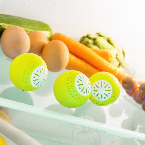 Set di 3 perle antiodore per il frigorifero - InnovaGoods-image-1