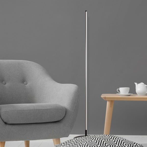 Lampada da terra LED nera (altezza totale 153 cm) Sword – Opviq lights-image-4