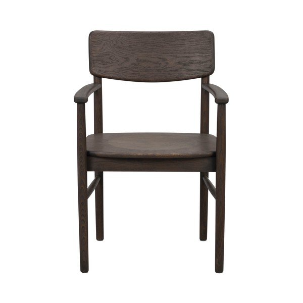 Set di sedie da pranzo marrone scuro in rovere 2 pz Maidstone - Rowico-image-2