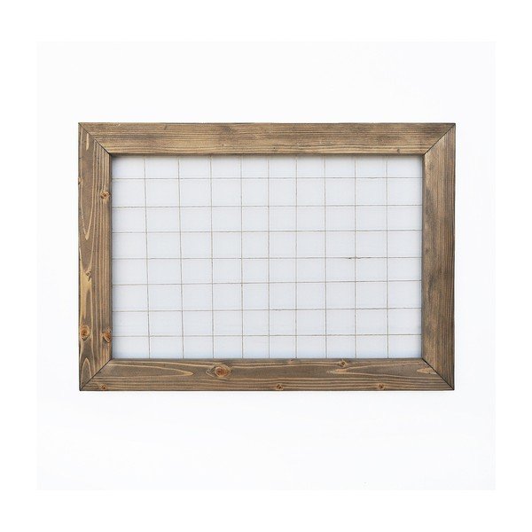 Parete con cornice di legno, 70 x 50 cm - Evila Originals