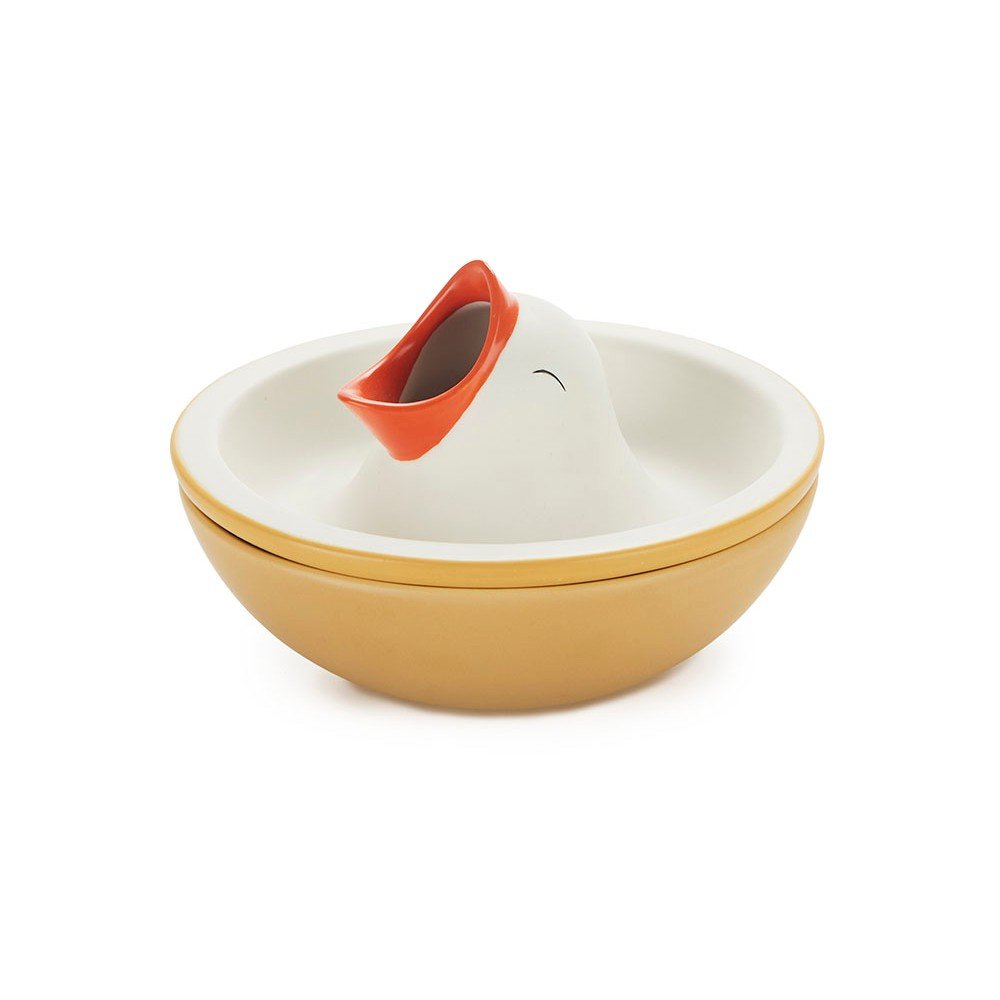 Ciotolina da portata gialla/bianca in ceramica 250 ml Hungry Bird – Balvi | Ciotoline