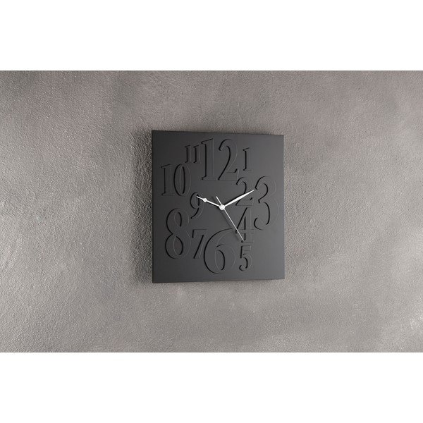 Orologio da parete nero Mix - Tomasucci-image-3