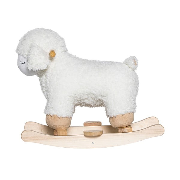 Baby pecora a dondolo in legno di faggio Giocattolo a dondolo Sheep - Bloomingville Mini-image-3
