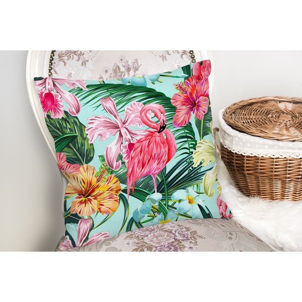 Federa Yalnız Flamingo, 45 x 45 cm - Minimalist Cushion Covers-image-2