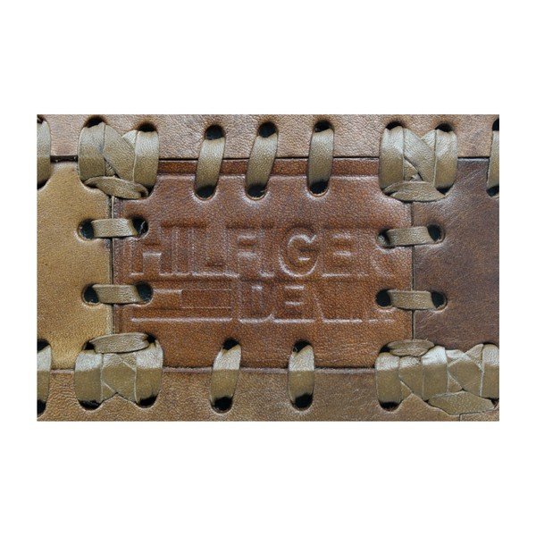 Sgabello in pelle HMS collezione Patchwork - HSM collection-image-3
