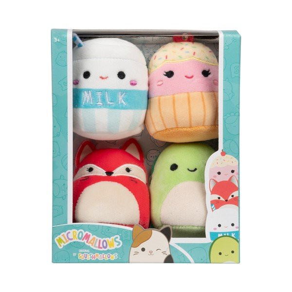 Set di peluche 4 pz Micromallows 4Pack – SQUISHMALLOWS-image-4