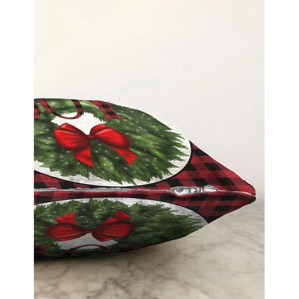 Federa decorativa a tema Natale 43x43 cm – Mila Home-image-1