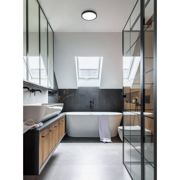 Plafoniera LED nera FUEVA 5 – EGLO-image-2