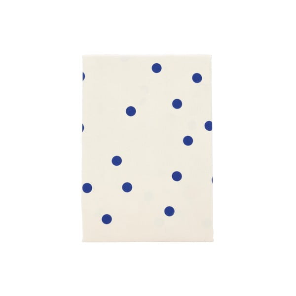 Set copripiumino e federa blu/color crema in raso di cotone per letto singolo 140x200 cm Solaris – Södahl-image-3