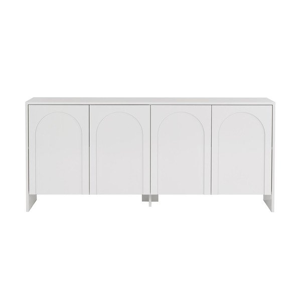 Credenza bianca 180x80x45 cm Arlen  – Kalune Design-image-3