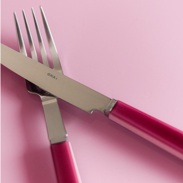 Posate rosa in acciaio inox 16 pz per 4 persone Poppy – ONA-image-3