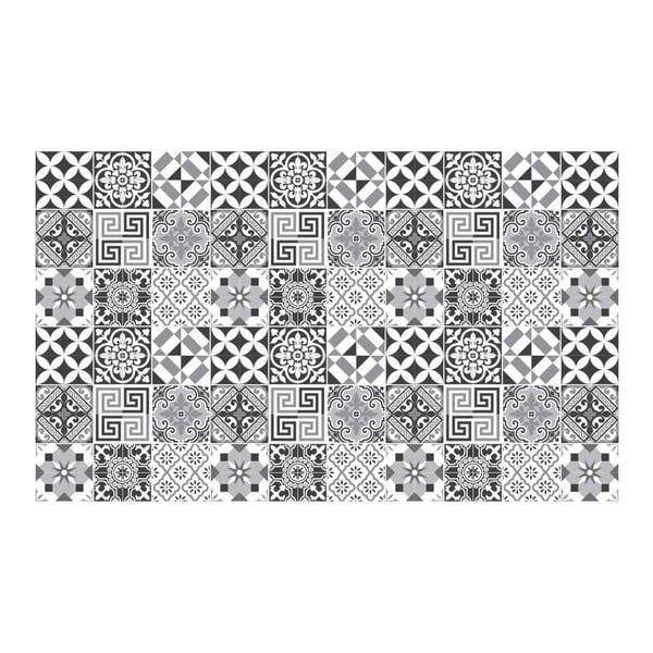Set di 60 adesivi murali Elegant Tiles Shade of Gray, 10 x 10 cm - Ambiance-image-1