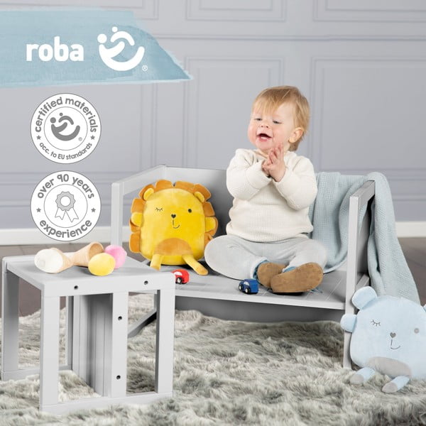 Panca per bambini grigia Country Style – Roba-image-4