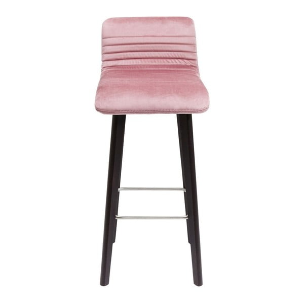 Set di 2 sedie da bar con rivestimento rosa Lara - Kare Design
