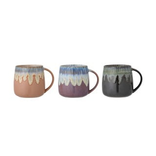 Set di 3 tazze in gres 380 ml Cloe - Bloomingville