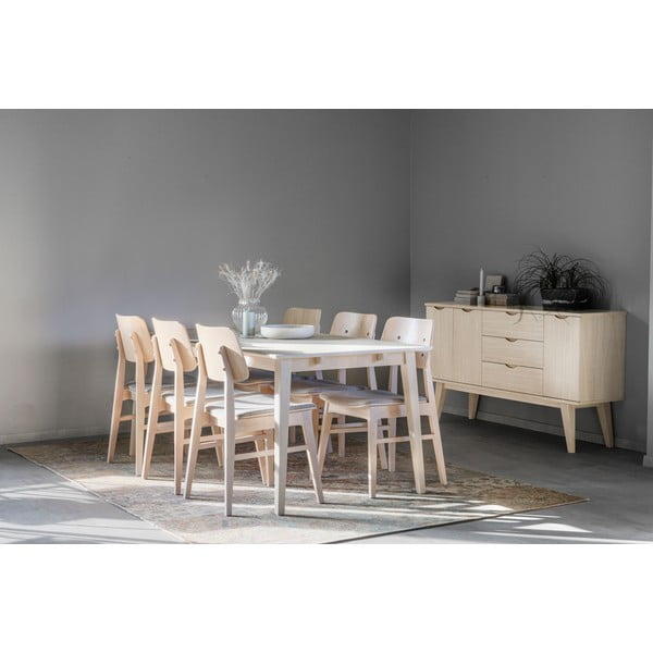 Tavolo da pranzo in rovere laccato opaco , 180 x 90 cm Filippa - Rowico-image-3