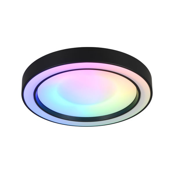 Plafoniera bianca e nera ø 40 cm Arco – Reality-image-2