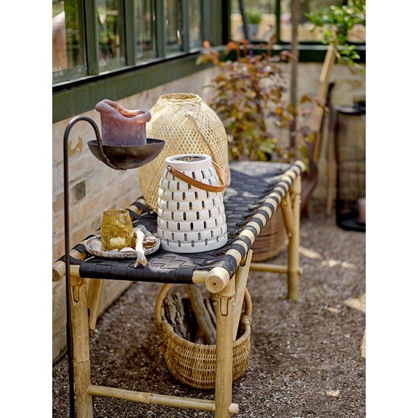 Lanterna LED solare bianca (altezza 20,5 cm) Treillis - Bloomingville-image-1