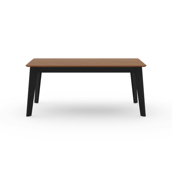 Tavolo da pranzo pieghevole con piano in legno di noce in colore naturale 100x180 cm Shadow - TemaHome-image-4