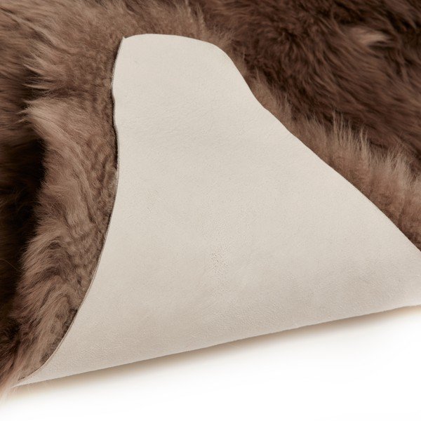 Pelle di pecora marrone , 60 x 90 cm - Bonami Selection-image-1