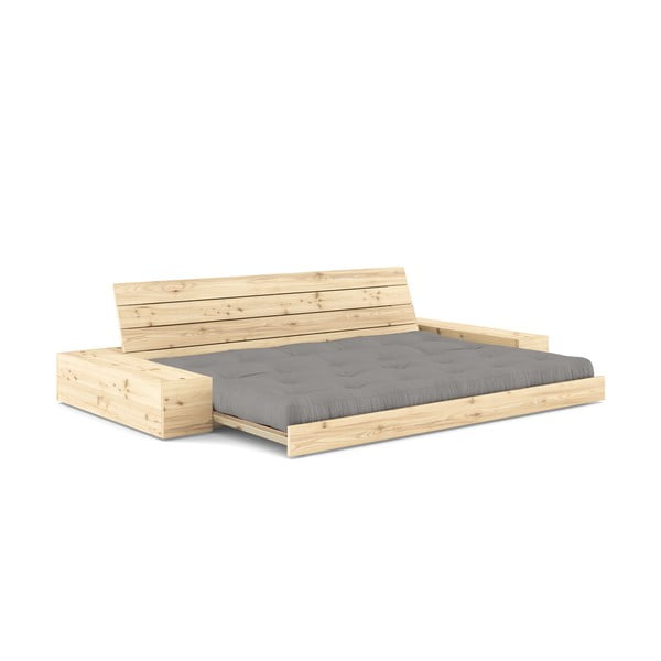 Divano letto grigio 244 cm Base - Karup Design-image-4