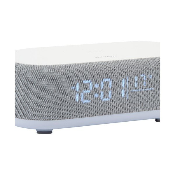 Sveglia digitale con ricarica wireless Vogue – Karlsson-image-4
