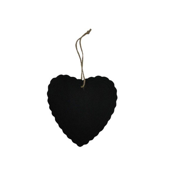 Cartello in gesso a forma di cuore Heart Decor - Antic Line
