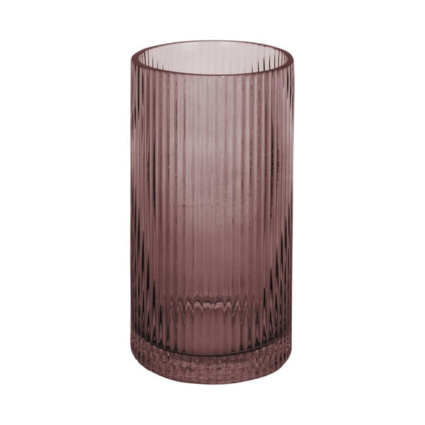Vaso in vetro marrone Allure Straight - PT LIVING