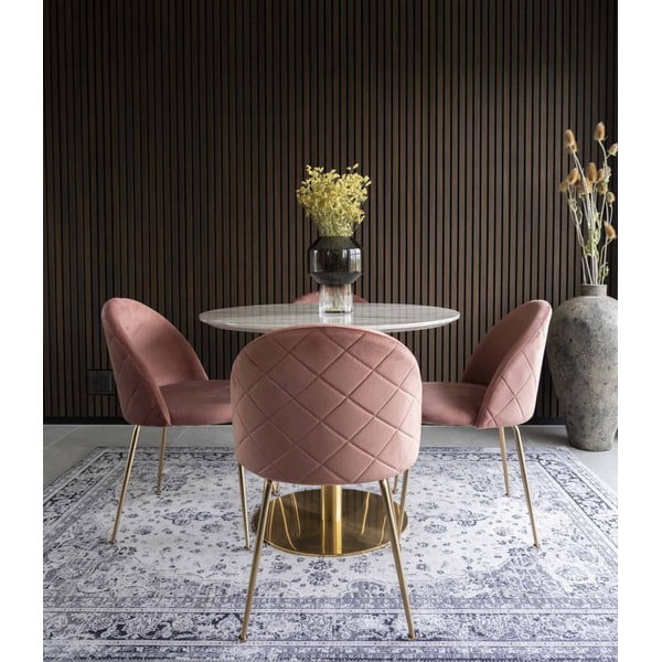 Set di 2 sedie da pranzo rosa Geneve - House Nordic-image-1