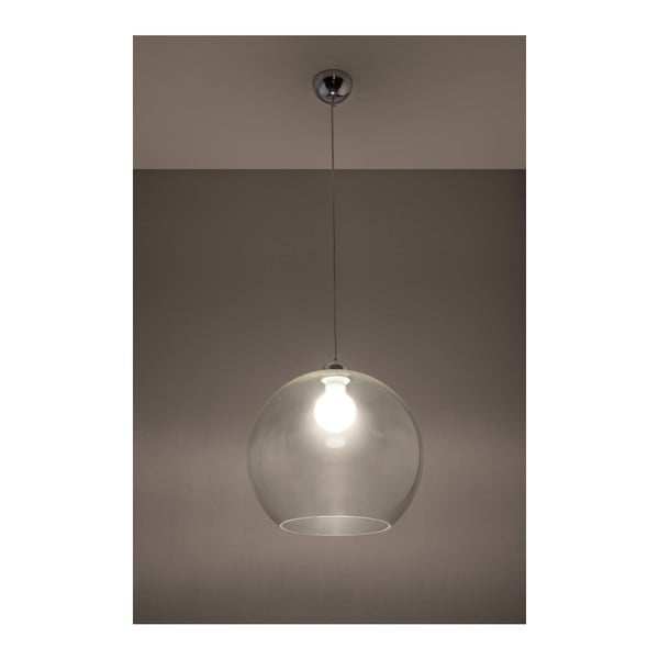 Lampada da soffitto Jukon Trasparente - Sollux-image-1
