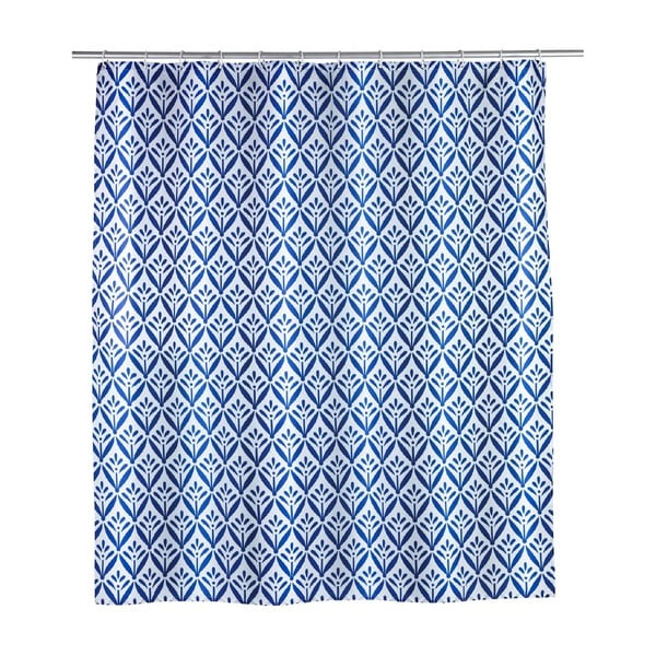 Tenda da doccia blu , 180 x 200 cm Lorca - Wenko