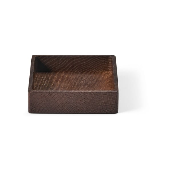 Scatola decorativa marrone in legno 11x11x3 cm Square S – LIND DNA