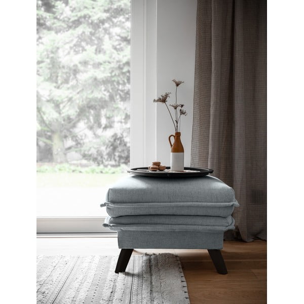 Poggiapiedi grigio chiaro Charming Charlie - Miuform-image-3