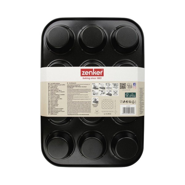 12 teglie per muffin Cottura - Zenker-image-2