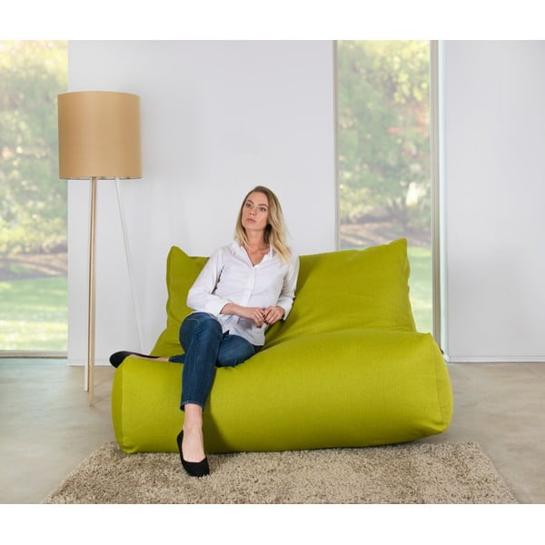 Puof a sacco verde Sofa Seat Lounge – SLOWDOWN-image-1