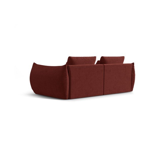 Divano rosso 232 cm Bloom - Micadoni Home-image-3
